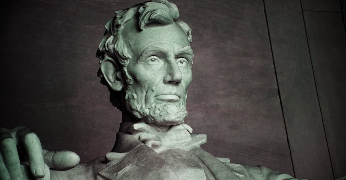 How do film makers record the President of the United States? - Abraham Lincoln Statue