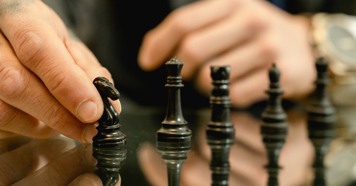 How do the organizers keep the game secret? - Person Holding Black Chess Piece