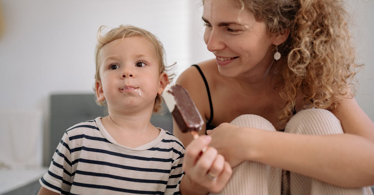How does Bird-Person not know what humans eat? - Mother and Son Eating Ice Cream 