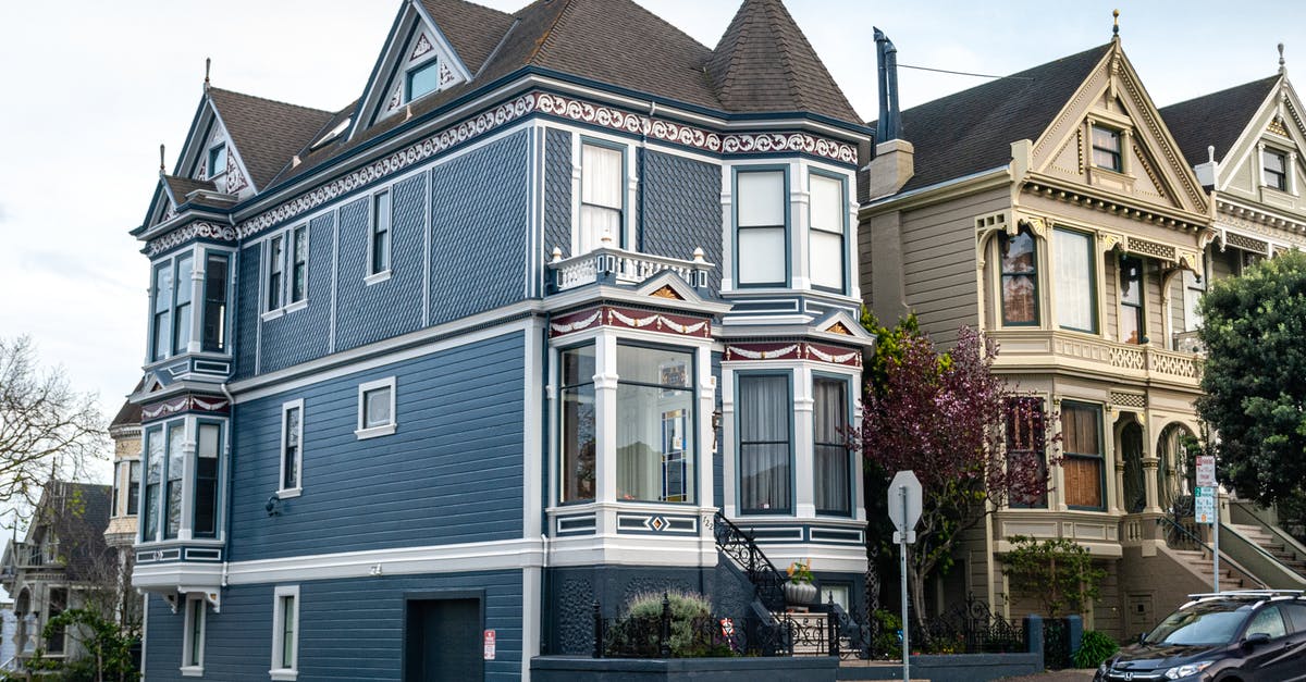 How does Scott Lang afford to live in a townhouse in San Francisco? - Blue and White Painted House