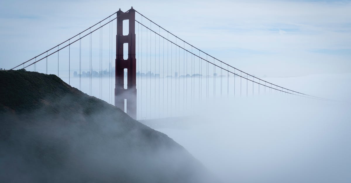 How does Scott Lang afford to live in a townhouse in San Francisco? - Drone Shot of a Foggy Golden Gate Bridge