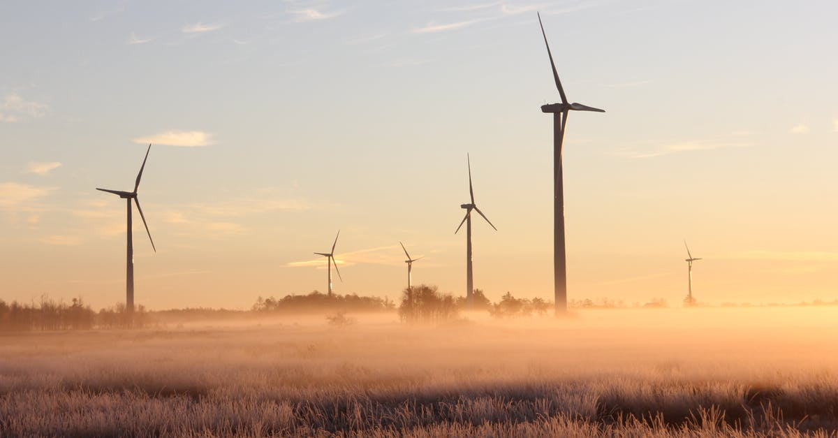How is electricity generated in A Quiet Place? - Photo Of Windmills During Dawn 
