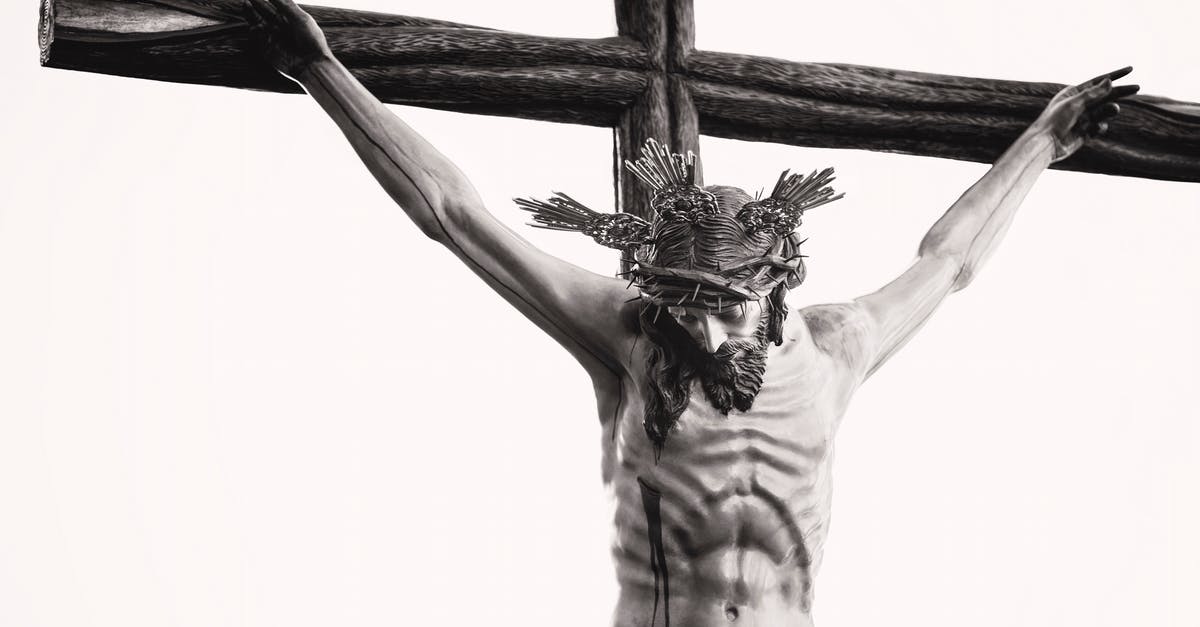 How is Father James related to Jesus Christ in the movie "Calvary" (2014)? - Grayscale Photo Of The Crucifix