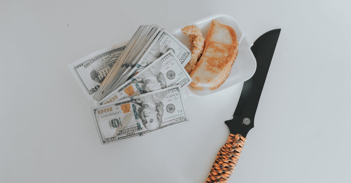 How is there money still left for Emilio Lopez? - Black Handled Knife on White Ceramic Plate