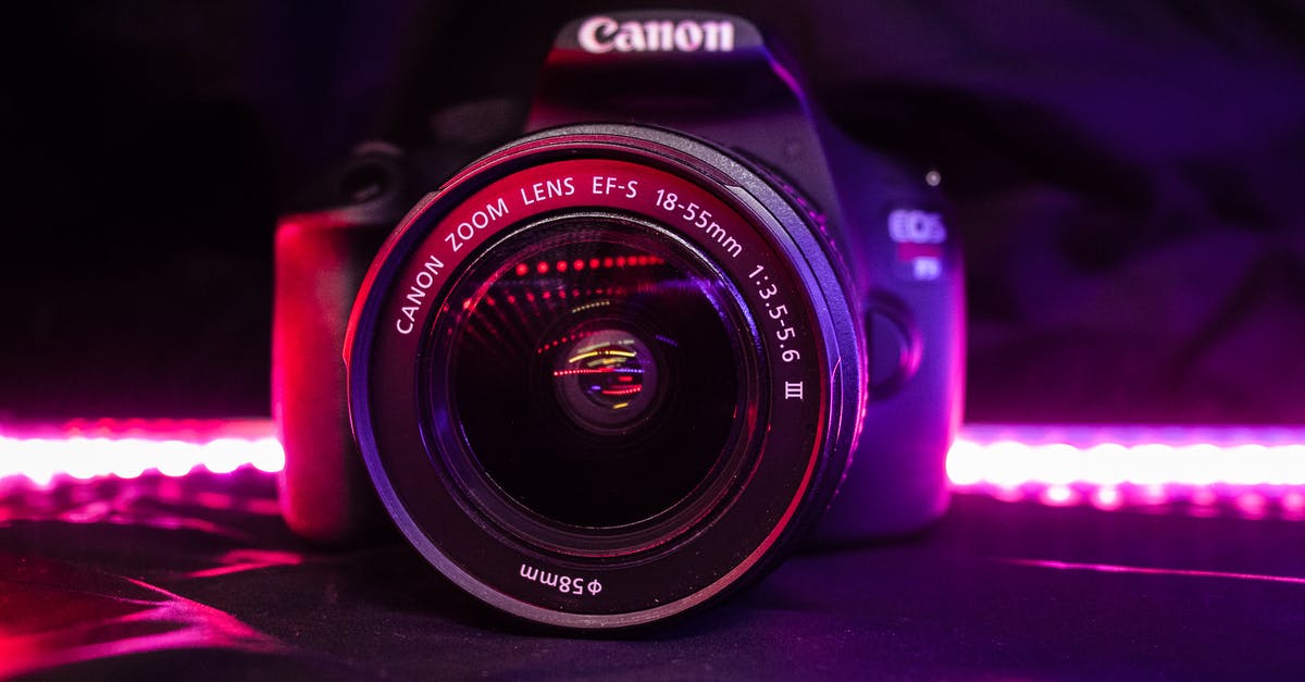 How is/are God/Gods in the Star Wars canon - Canon SLR Camera Illuminated by Purple Led Lights