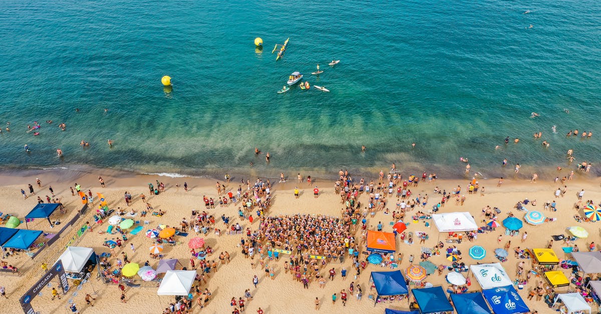 How many people did the killer actually kill in the 1st season of True Detective - Drone view of people gathering on exotic seashore preparing for swim challenge in ocean water