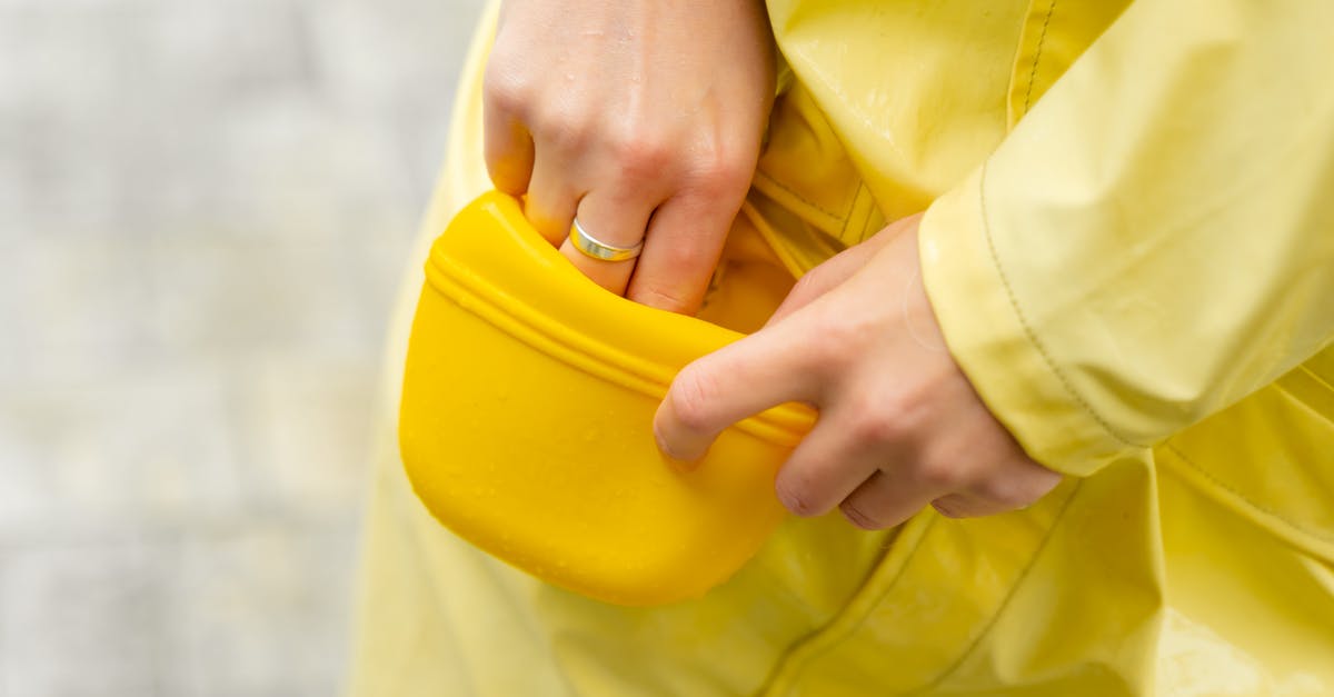 How was wearing her purse an evidence that lead to the capture of Anna? - A Person Wearing Yellow Raincoat
