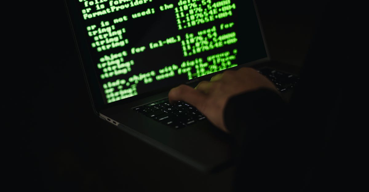 If Liber8 can hack Keira, why doesn't Keira or Alec hack them back? - Crop hacker typing on laptop with information on screen