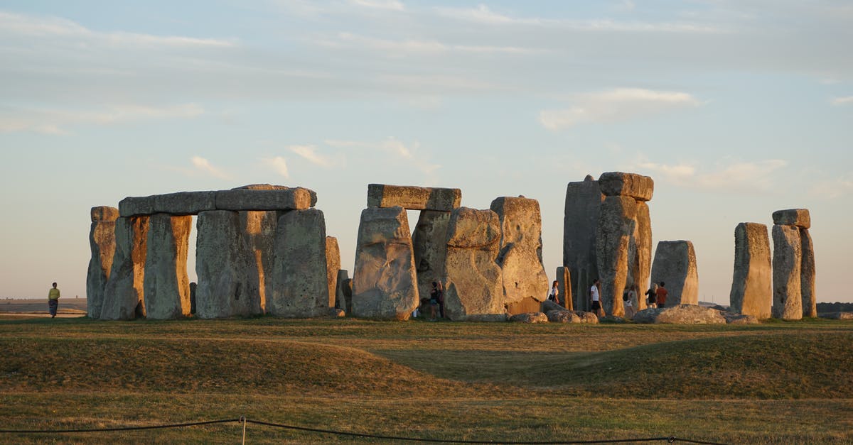 In Pee Wee's Big Adventure, did Simone go to the wrong Paris? - Photo of People Standing Near Stonehenge