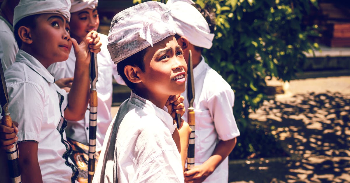 Indonesian culture and Shadowhunters / The Mortal Instruments series? - Four Boys Wearing White Hats Holding Spears
