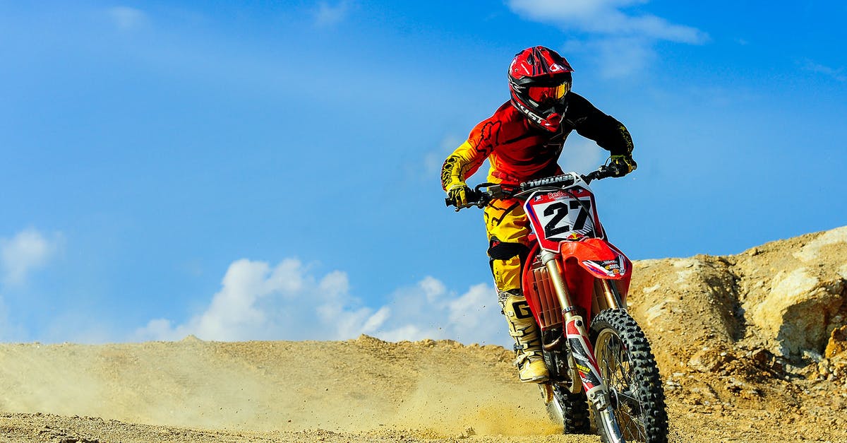 Inspiration for making Speed Racer - Person Driving Motocross Dirt Bike Under Blue Sky
