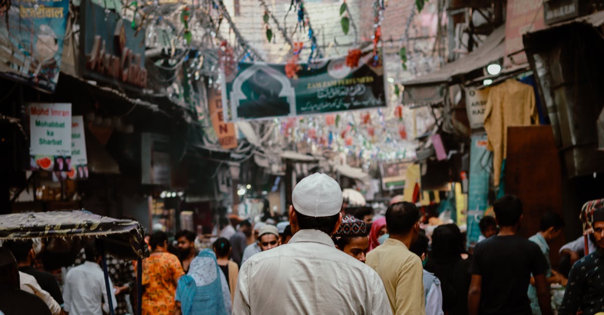 Is Agrabah in India? - People Walking on Street
