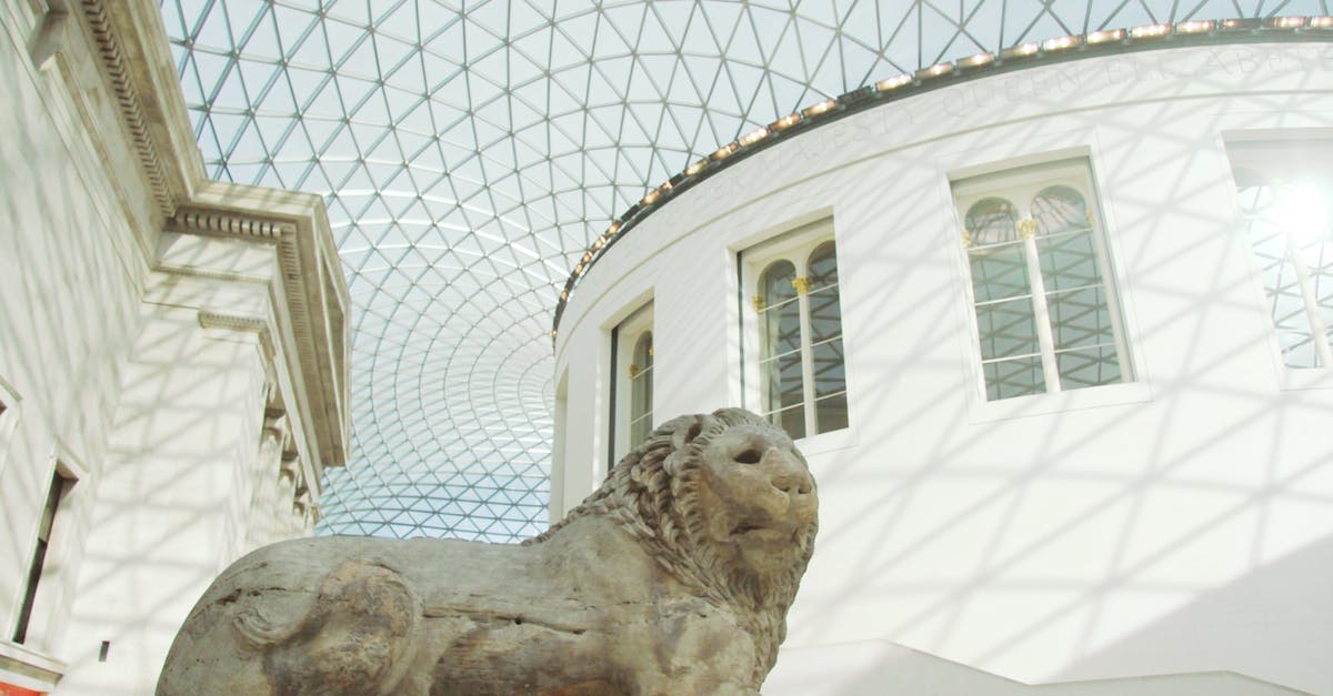 Is "Masterpieces of the British Museum" cancelled? - Gray Animal Statue Inside Building