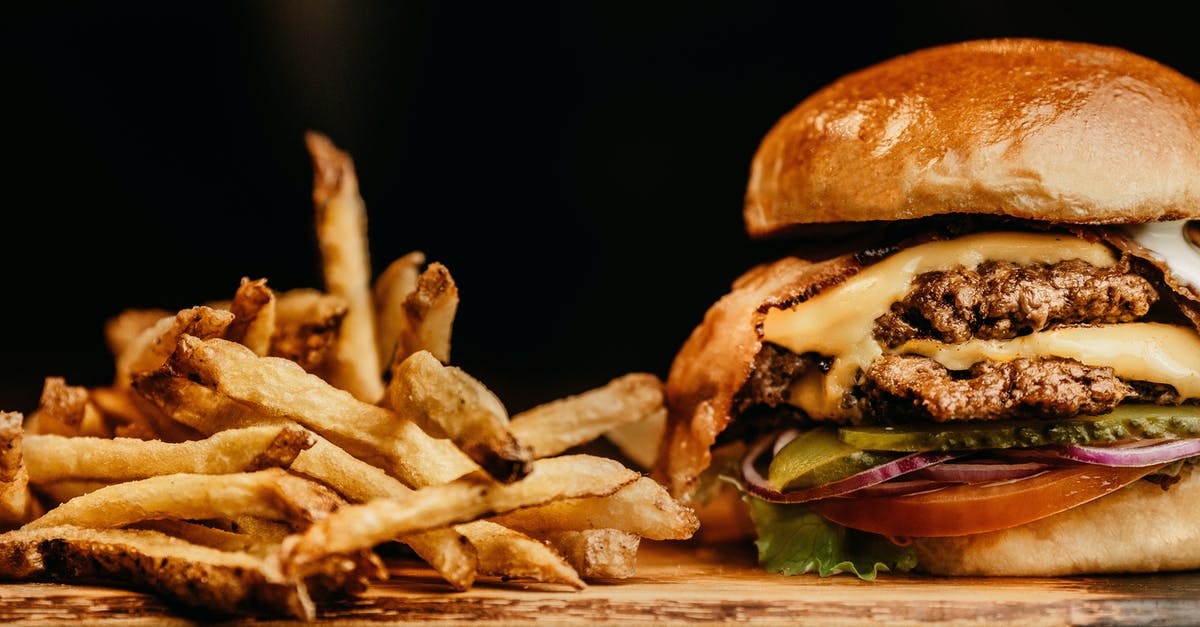 Is Slushy Burger a reference to any restaurant chain? - Hamburger and Fries Photo