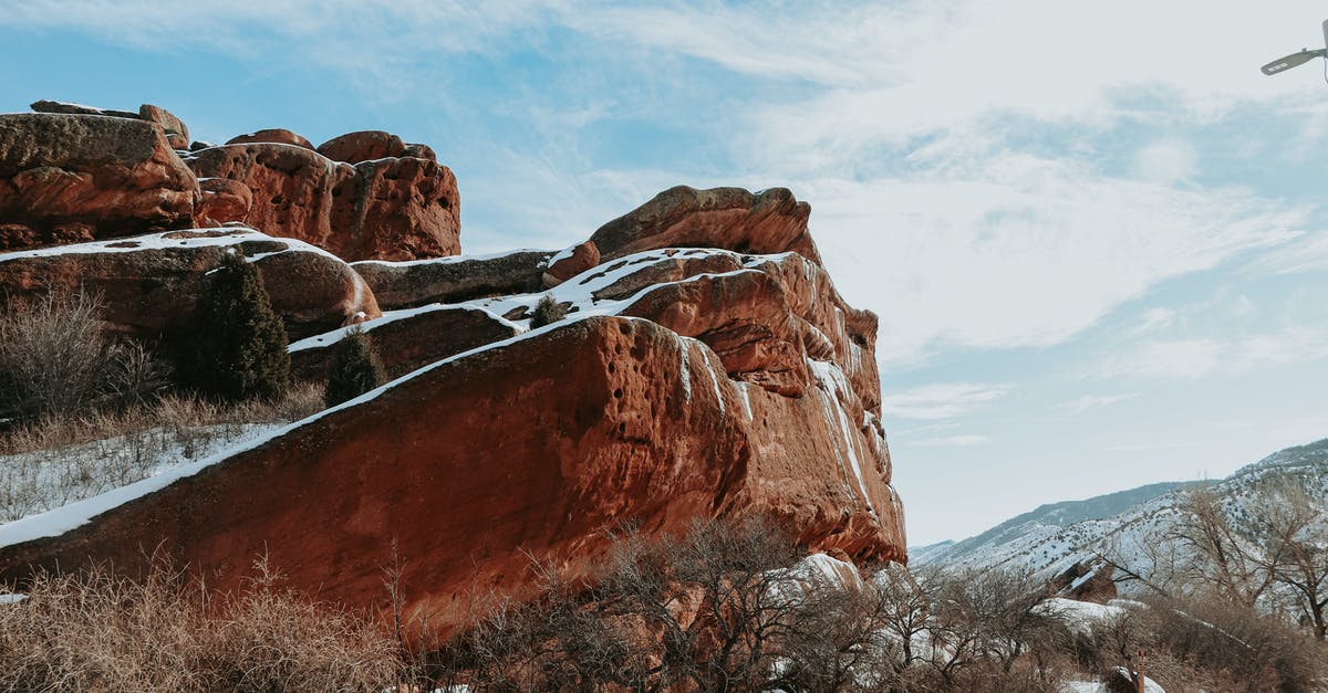 Is the mockumentary format diegetic in Parks and Rec? - Red Rock Formation Covered With Snow