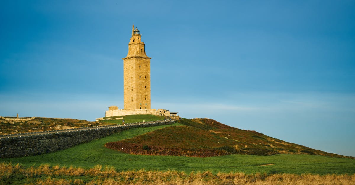 Is there an undubbed version of Hercules (1983)? - Tower of Hercules under the Blue Sky in Spain
