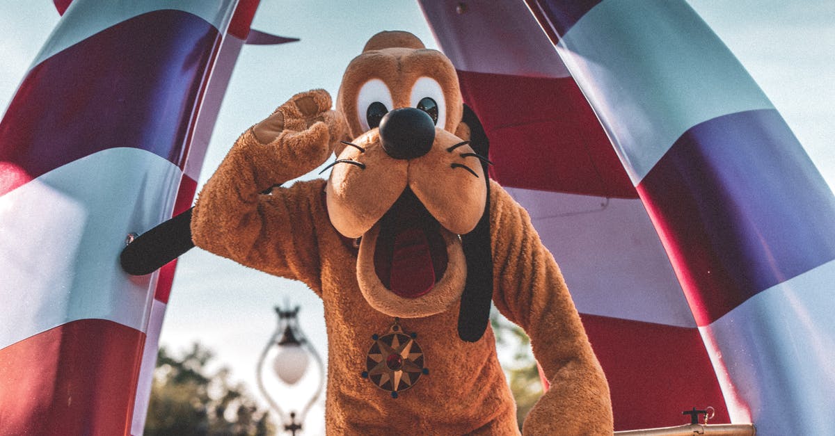 Is there any significance to the Disney character figurines? - Pluto Costume