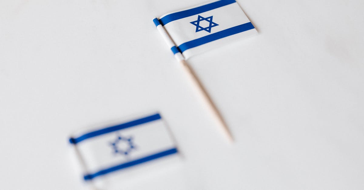 Is Timmy Turner's middle name a reference to Star Trek? - Israel miniature flag on white surface
