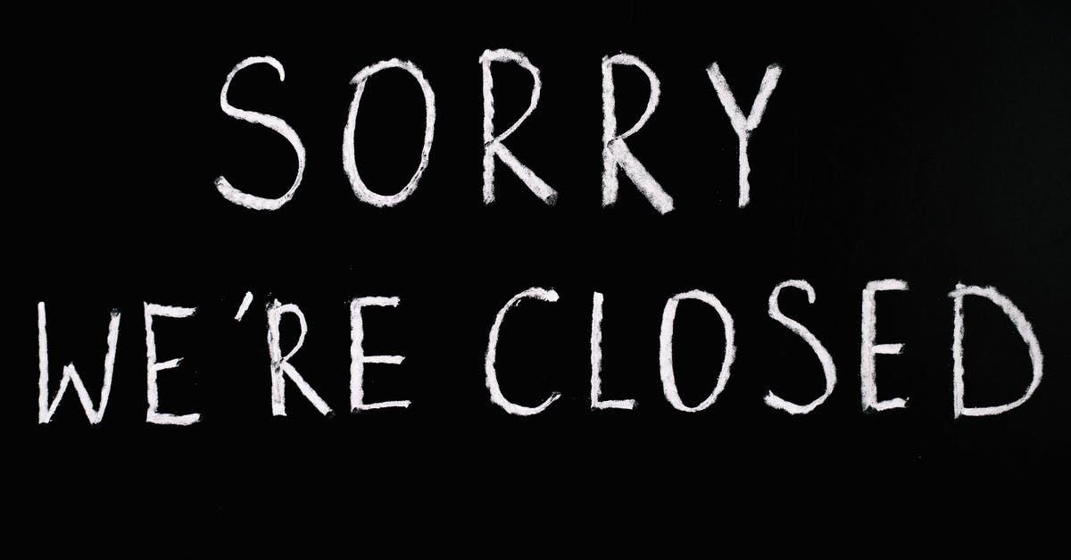 Is Walt really sorry for poisoning Brock? - Sorry We're Closed Lettering Text on Black Background