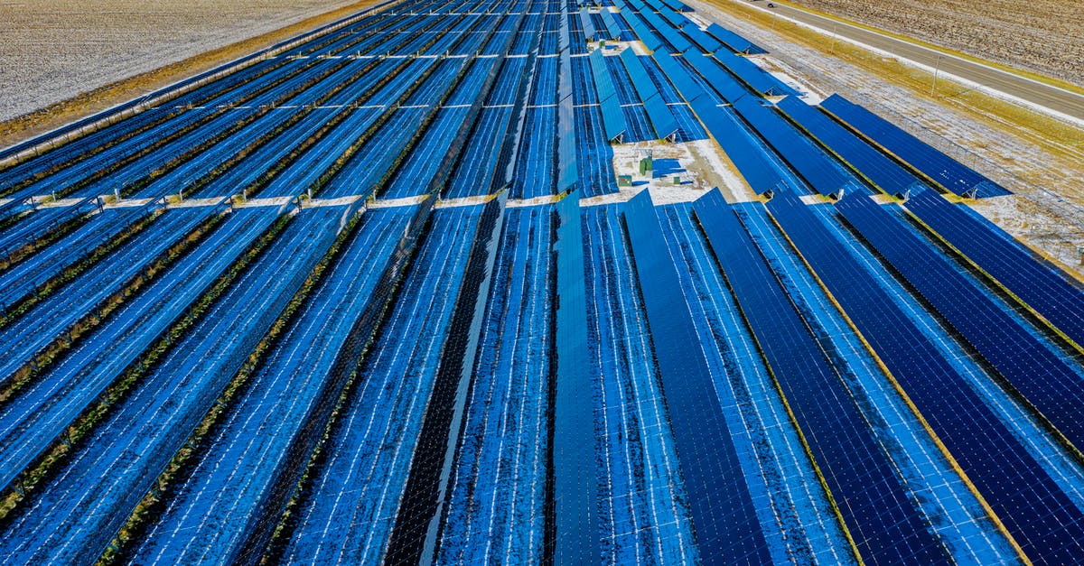 Jack-Jack's powers - Aerial Photography of Blue Solar Panels