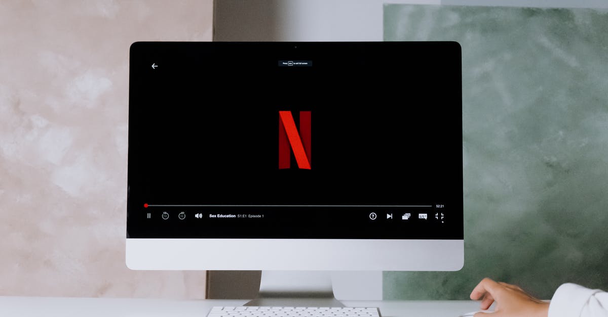 James Van Der Beek reference in "The Office" TV series - Netflix on an Imac