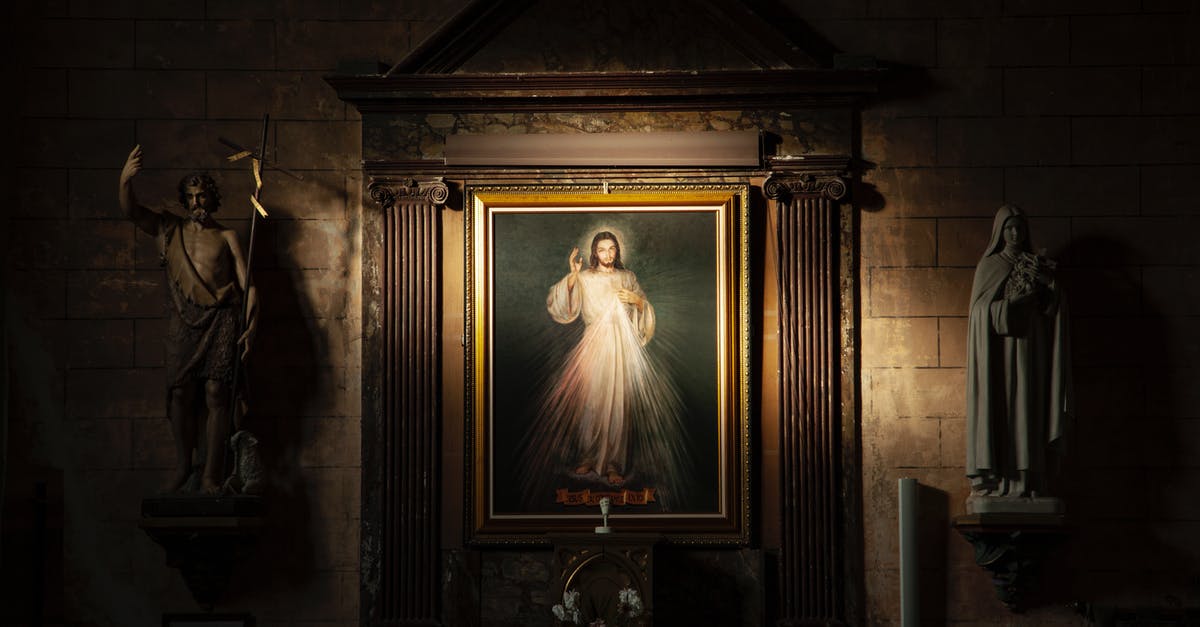 Jesus Christ Superstar shooting places guide? - Sacred Heart of Jesus Painting With Brown Frame