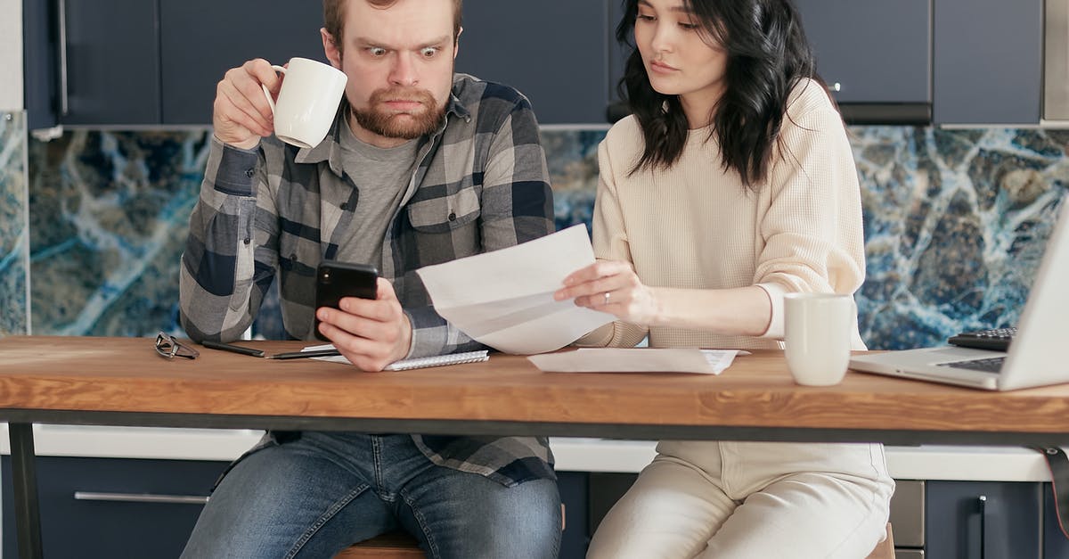 Looking for a specific quotation, from Ted, about his wife Stacy - A Man Looking at the Paper while Holding a Coffee and Phone