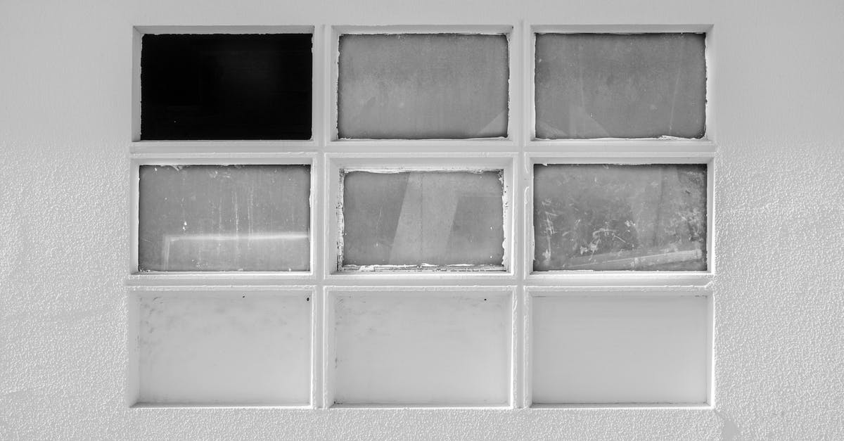 Margaritas three, four, and nine - White Framed Glass Window