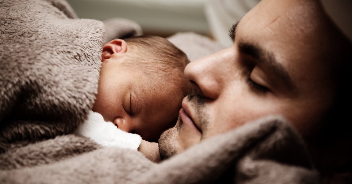 Mike's father in My Own Private Idaho? - Sleeping Man and Baby in Close-up Photography
