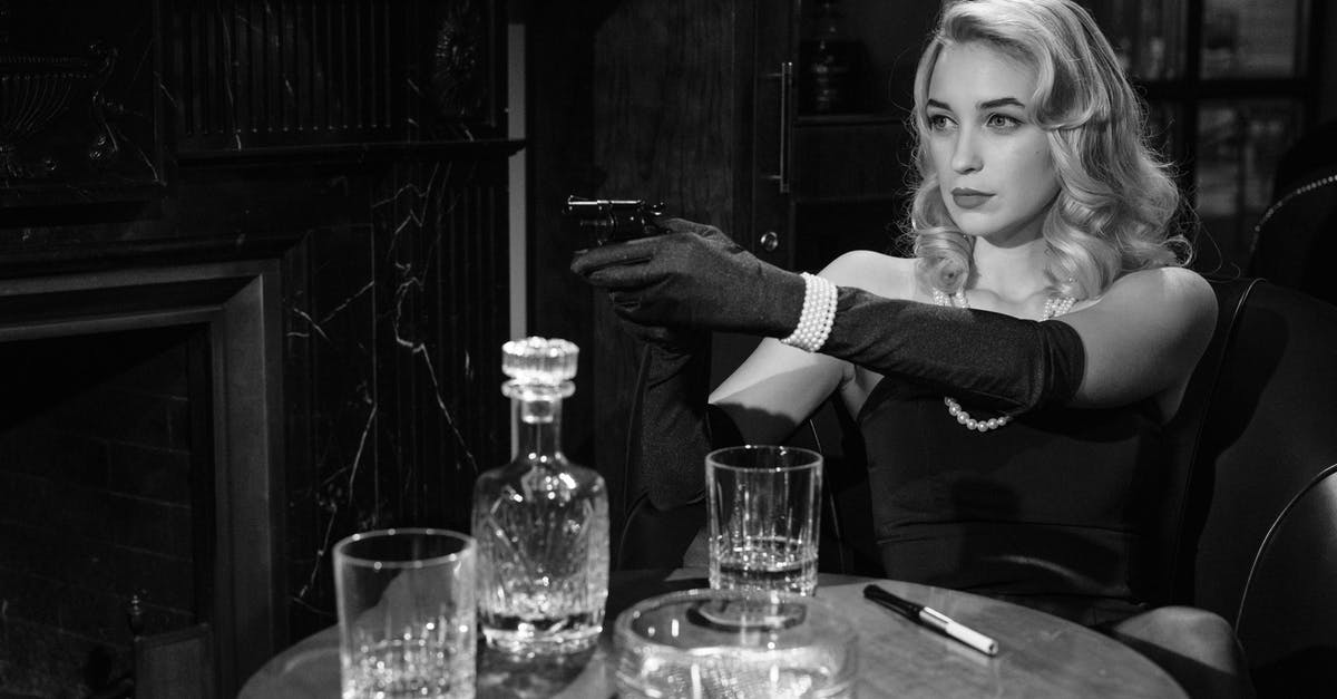 Motivations for killing Rayna Boyanov in Spy (2015)? - Photo of an Elegant Woman Pointing the Gun