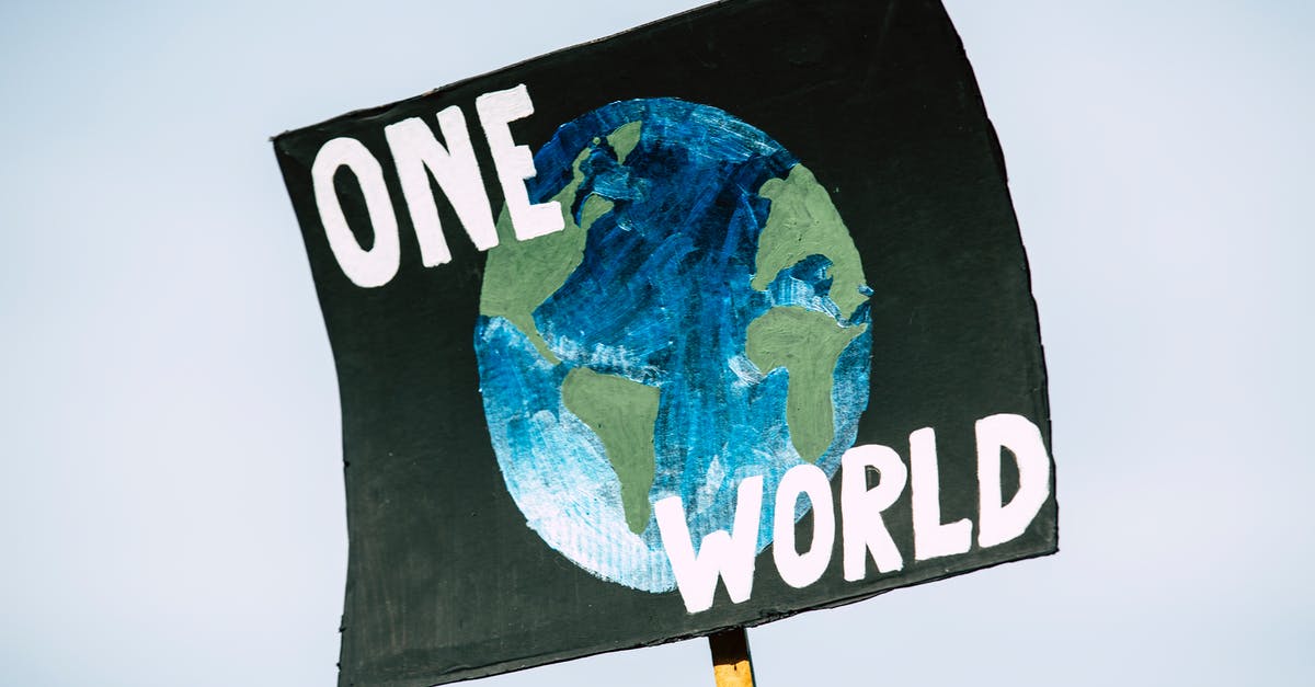 Movie about a concave (Hollow) world [closed] - Free stock photo of activist, banner, blue