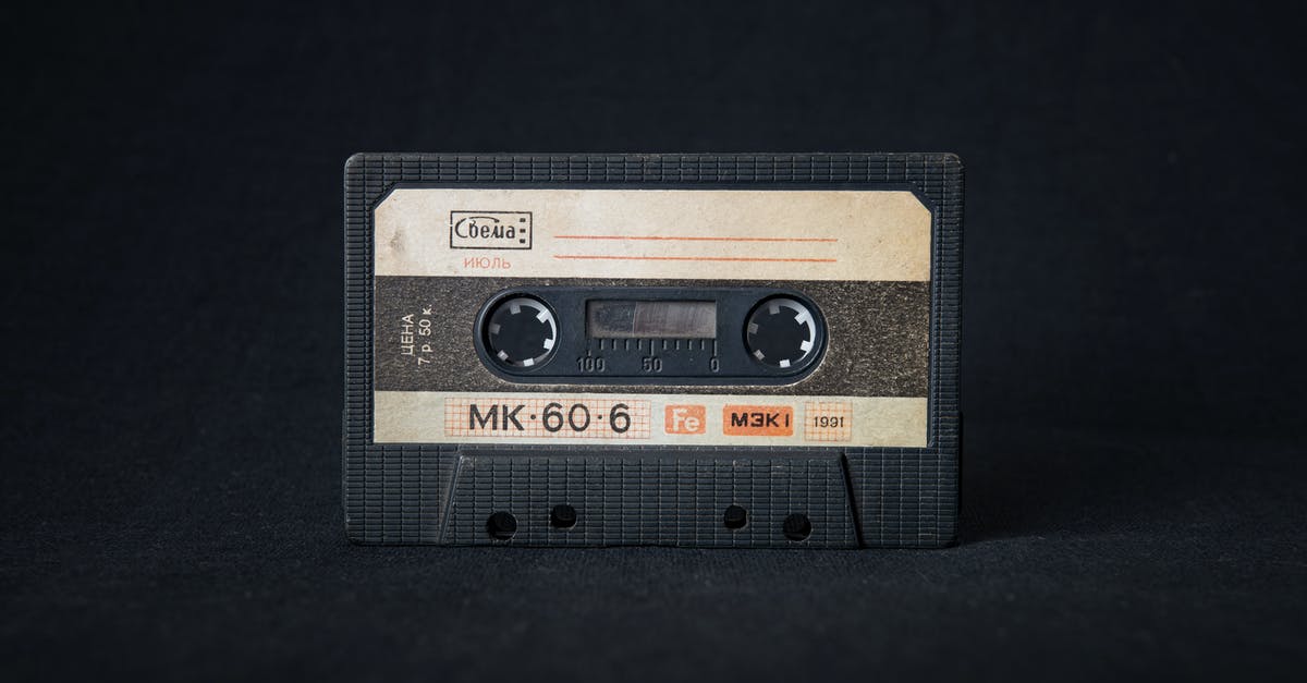 Music from old Tom & Jerry episode [closed] - Close-Up Photo of Cassette Tape