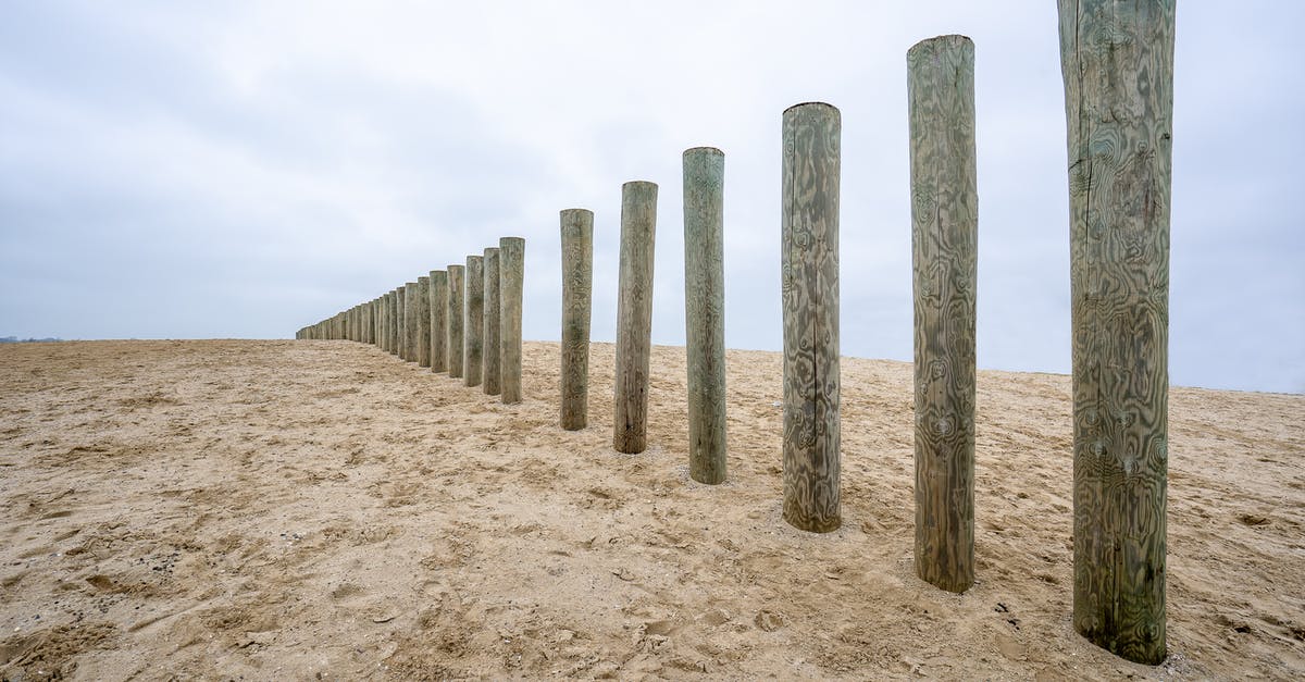 No Kick In Higher Level means they're stuck - Brown Wooden Posts on Brown Sand Under White Sky