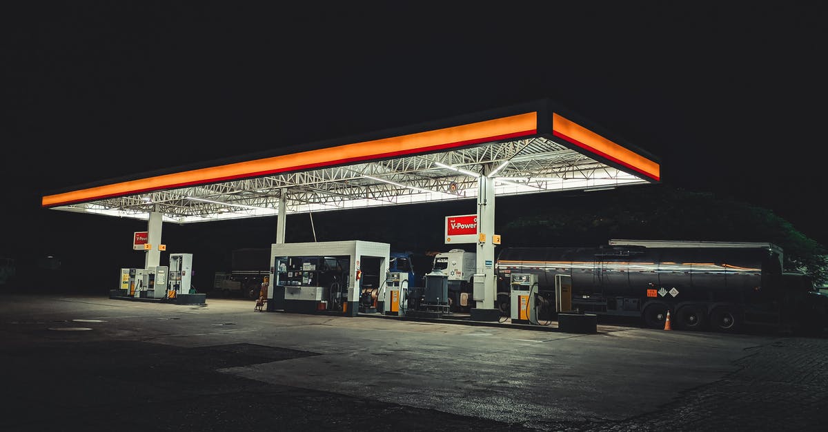 Petrol extinction in Futurama - An Empty Gas Station
