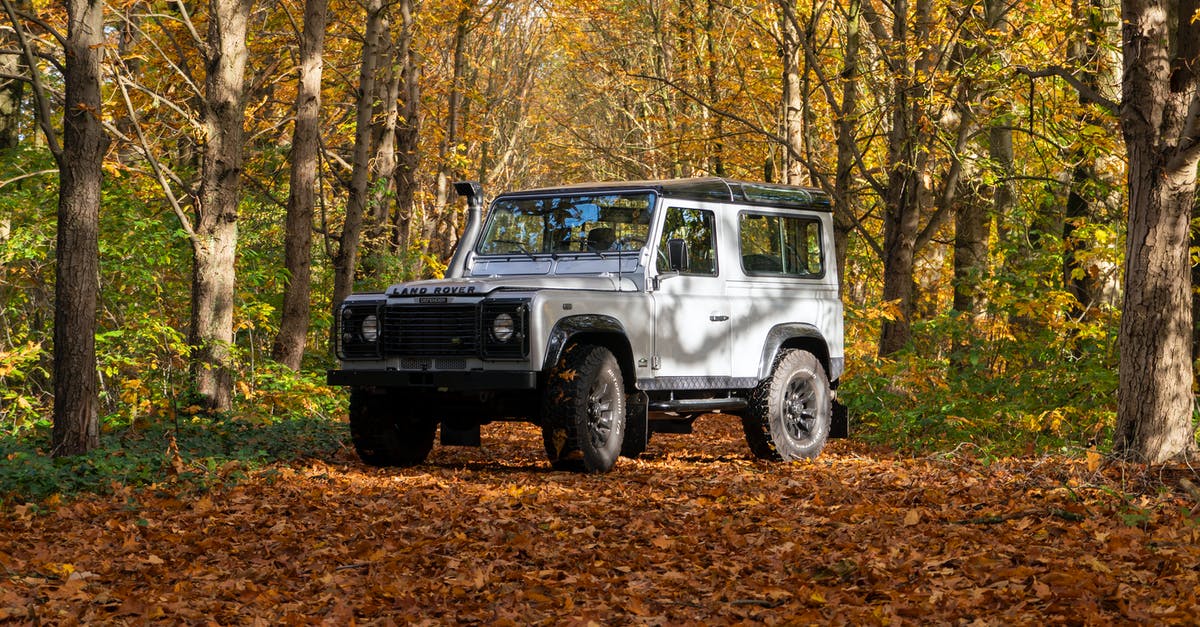 Punisher spin off in defender series - A Land Rover in the Forest