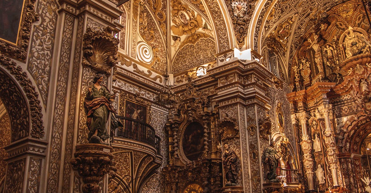 Radioactive gold in Goldfinger [closed] - Baroque Gold Ornate Interior of Cathedral