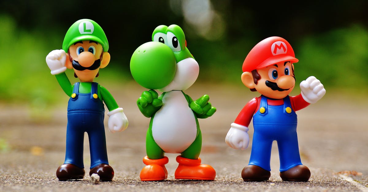 Random cartoon from the 90s? [closed] - Focus Photo of Super Mario, Luigi, and Yoshi Figurines