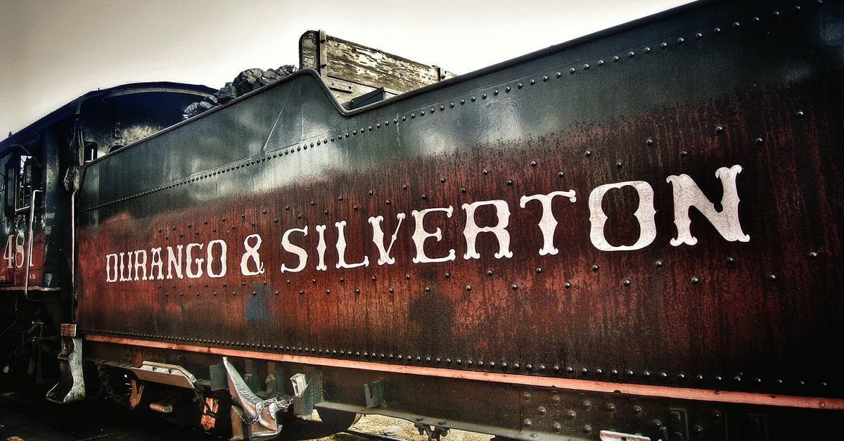 Rango's Western reference? - Durango and Silverton on Brown Stained Train