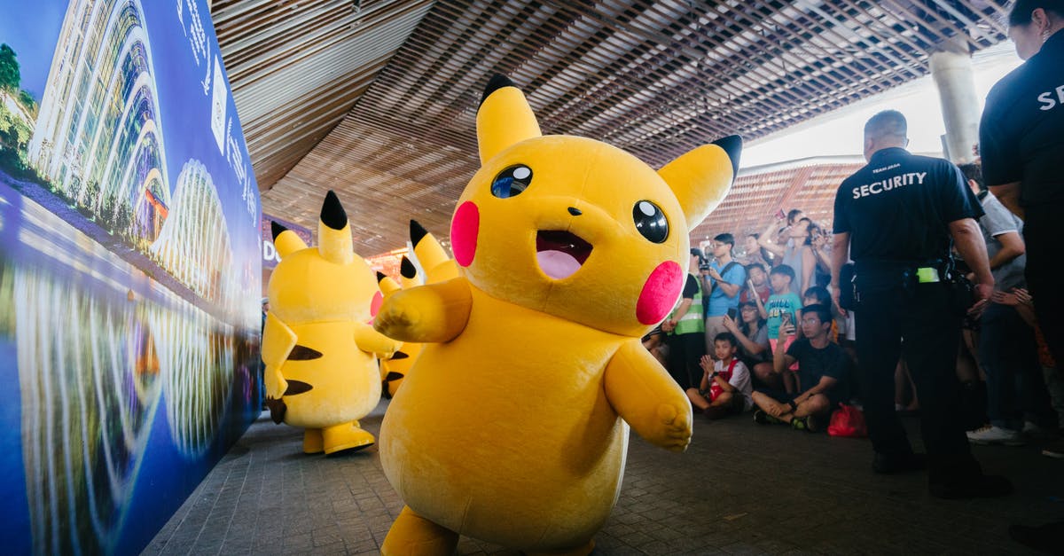 Round, yellow you rap them on a stone and they go ding - Yellow Pikachu Plushmascot