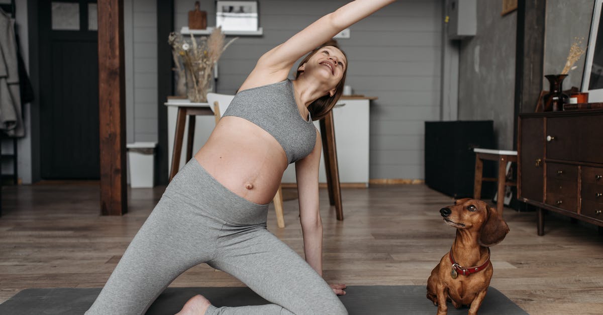 Significance of Sam Roger's dog references? - Photo of a Woman in Gray Activewear Doing Aerobics