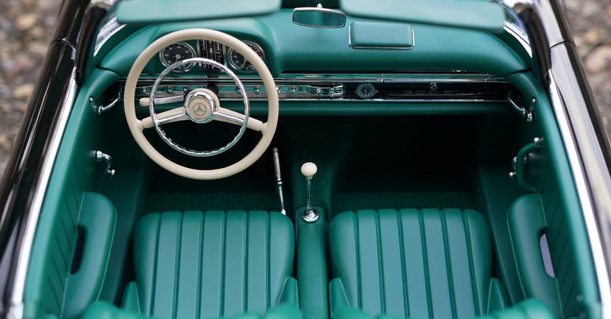 Steering in Flip Cars - Vintage Mercedes Benz Sedan