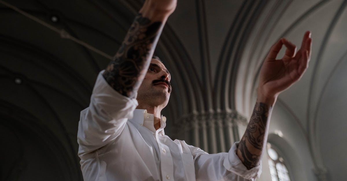 Stop-motion animation about a conductor with a large moustache [closed] - A Conductor with Tattoos on His Arms