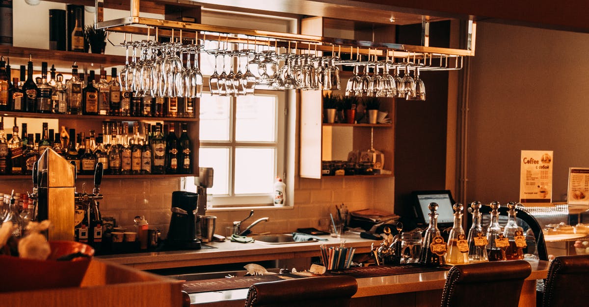 The Bodyguard hotel kitchen scene - Kitchen Bar Interior Design of Modern Business