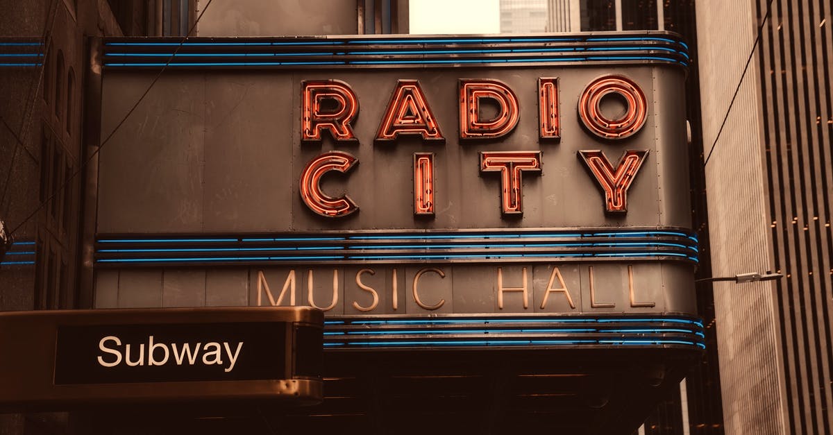The classic JOHN 3:16 sign - Radio City Music Hall Building