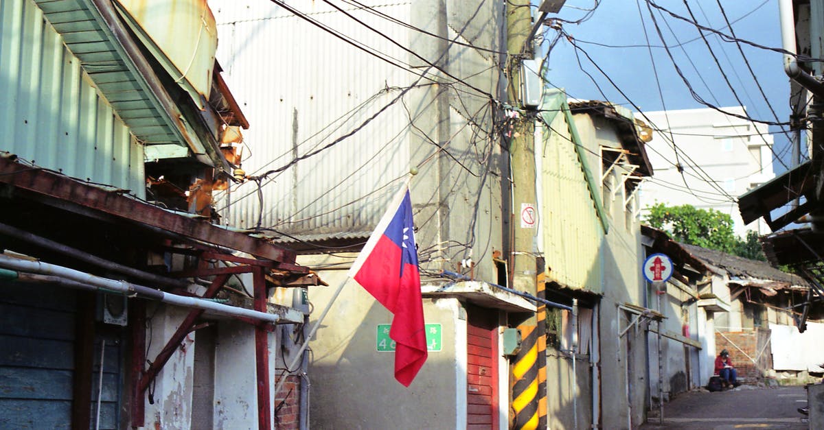 The Nazi swastika flag at the end of Platoon - Old Taiwan Village