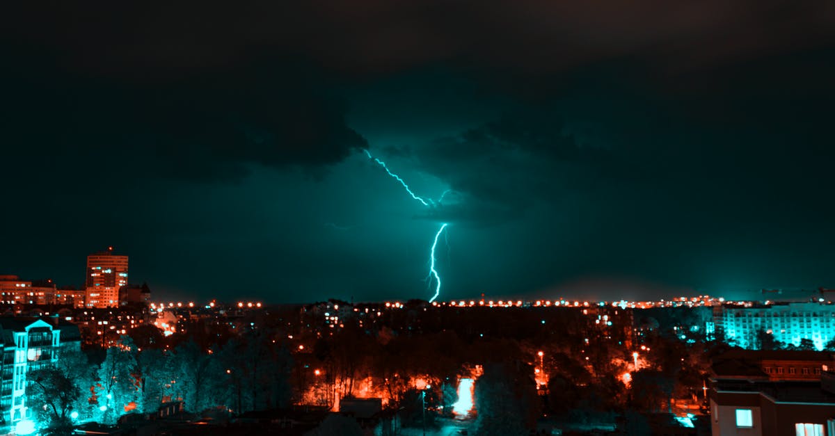 Time loop paradox in The Flash - Aerial View of City With Thunder