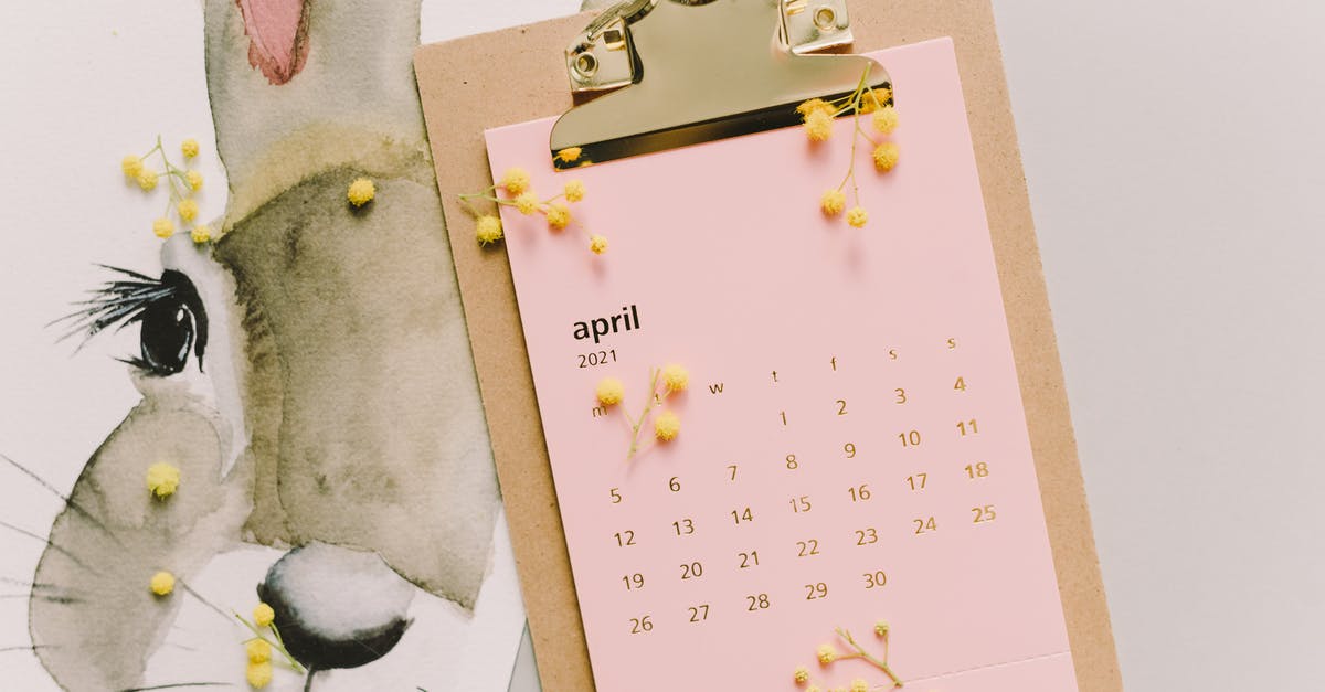 Was April trying to commit suicide? - April Calendar on a Clipboard