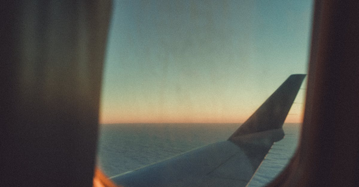 Was "Final Destination" ever pulled off the air temporarily after 9/11? - White Plane Wing during Golden Hour
