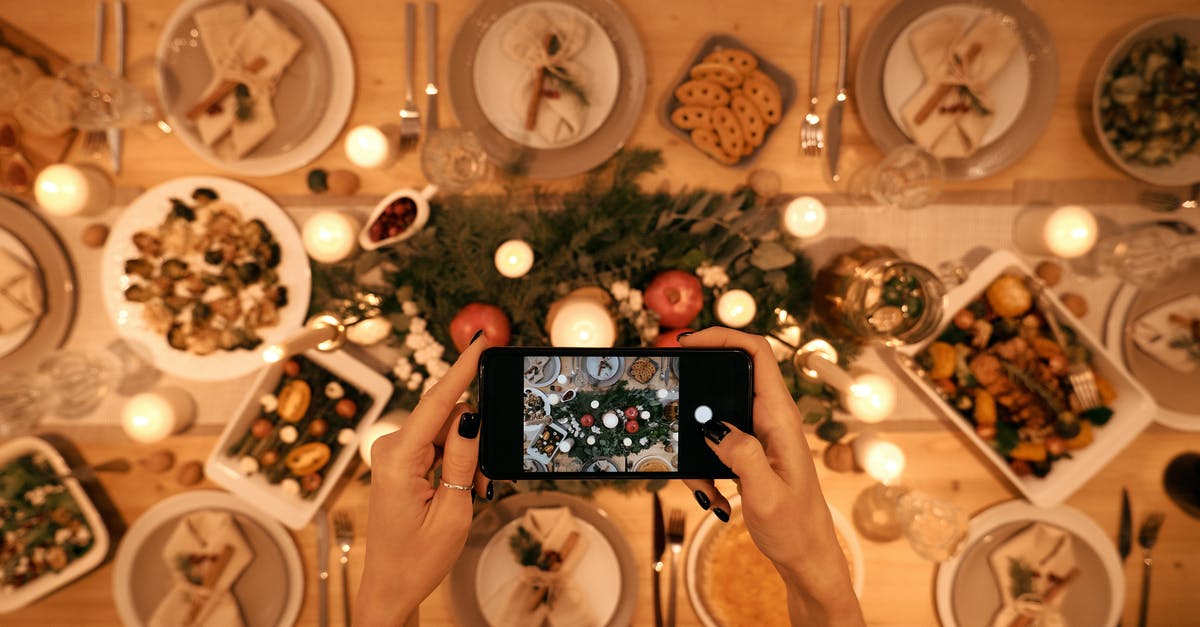 Was Spencer Tracy's long monologue at the end of Guess Who's Coming To Dinner filmed in one take? - Top View of a Person Taking Picture of Christmas Dinner
