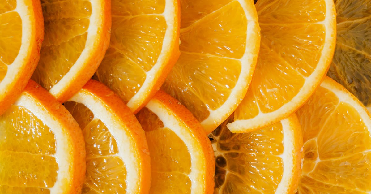 Was the first season of Leverage shown out of order? - Top view of delicious sliced oranges arranged near each other as minimalist background of organic nutrition
